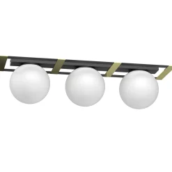 Sklep Kaja Lampa sufitowa z białymi kloszami LX 4560 SATELIT | Kaja Oświetlenie