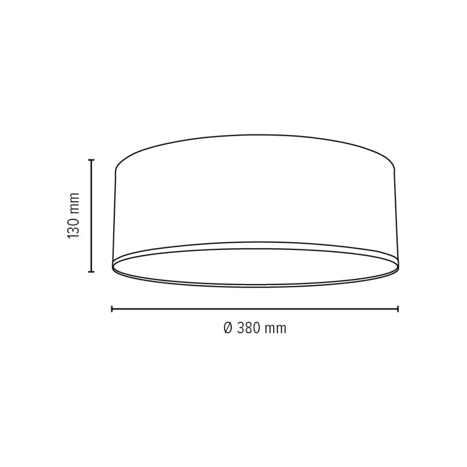 Discount Lampa sufitowa z brązowym abażurem 3xE27 ⌀38cm 4793812 JOSEFINA | Kaja Żyrandole Nowoczesne