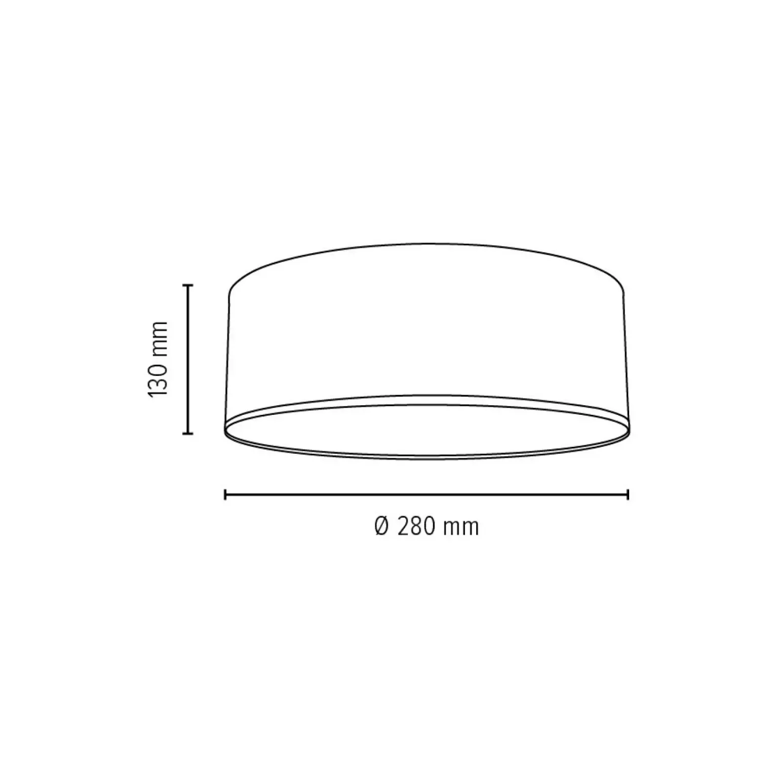 Fashion Lampa sufitowa z ciemnym abażurem 2xE27 ⌀28cm 4782812 JOSEFINA | Kaja Żyrandole Nowoczesne