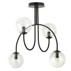 Store Lampa sufitowa z czterema kulistymi kloszami 1286/4A z serii ARCHI Żyrandole Nowoczesne