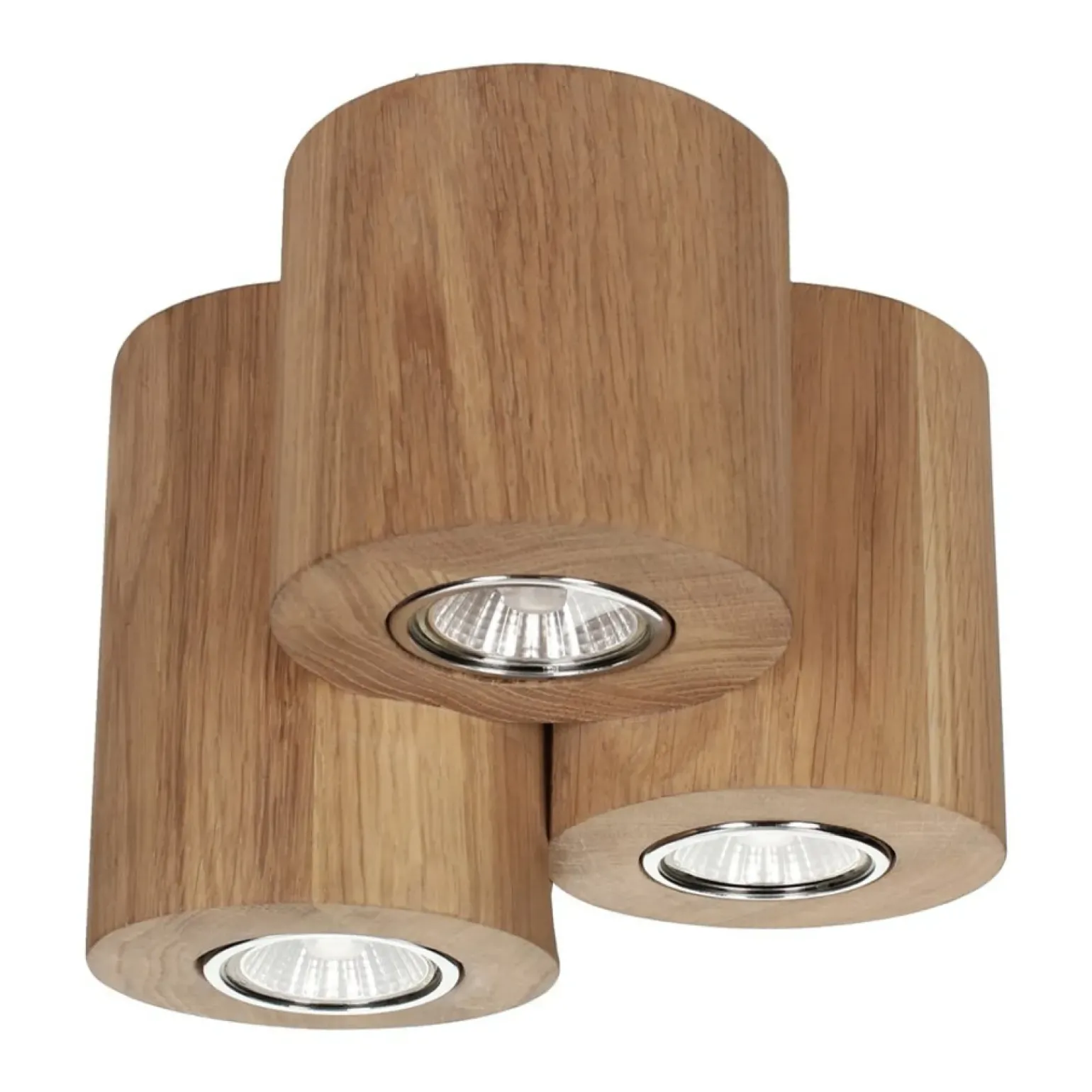 Sale Lampa sufitowa z drewnianymi tubami GU10 2566374 WOODDREAM | Kaja Żyrandole Nowoczesne
