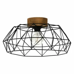 Outlet Lampa sufitowa z drucianym kloszem 43363 PADSTOW | Kaja Oświetlenie Żyrandole Nowoczesne