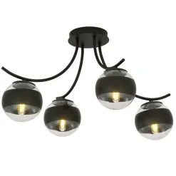 Best Sale Lampa sufitowa z dwukolorowymi kloszami 1111/4 BOSTON | Kaja Żyrandole Nowoczesne