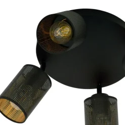 Best Sale Lampa sufitowa z dwukolorowymi abażurami 1152/4PREM BRONX | Kaja Żyrandole Nowoczesne