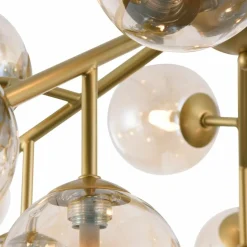 Store Lampa sufitowa z kloszami MOD545PL-20G DALLAS | Kaja Oświetlenie Żyrandole Nowoczesne