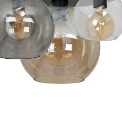 Sklep Kaja Lampa sufitowa z kolorowymi, okrągłymi kloszami MLP6589 SOFIA | Kaja