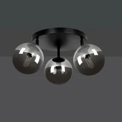 New Lampa sufitowa z kulistymi kloszami 777/3APREM | Kaja Oświetlenie Żyrandole Nowoczesne