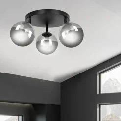 New Lampa sufitowa z kulistymi kloszami 777/3APREM | Kaja Oświetlenie Żyrandole Nowoczesne