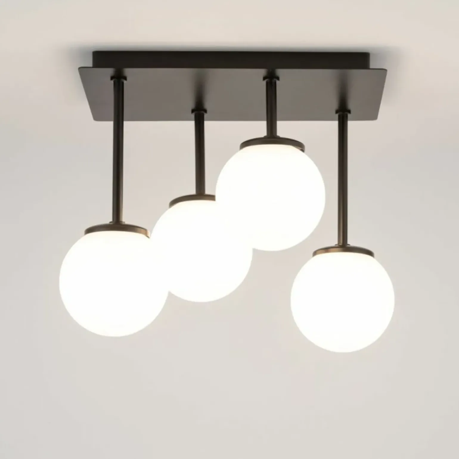 Store Lampa sufitowa z kulistymi kloszami SIG 33505 TULIA | Kaja Oświetlenie Żyrandole Nowoczesne