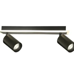 Sale Lampa sufitowa z ledem dookoła listwy LP-0612/2WS BK PARMA | Kaja Żyrandole Nowoczesne