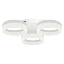 Best Lampa sufitowa z obręczami LED biały plafon ML166 RING | Kaja Żyrandole Nowoczesne