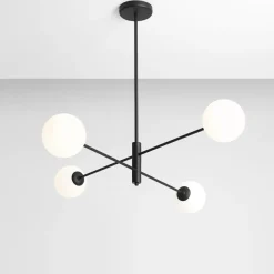 Best Lampa sufitowa z obrotowymi ramionami 1090PL_L1 HOMME | Kaja Żyrandole Nowoczesne