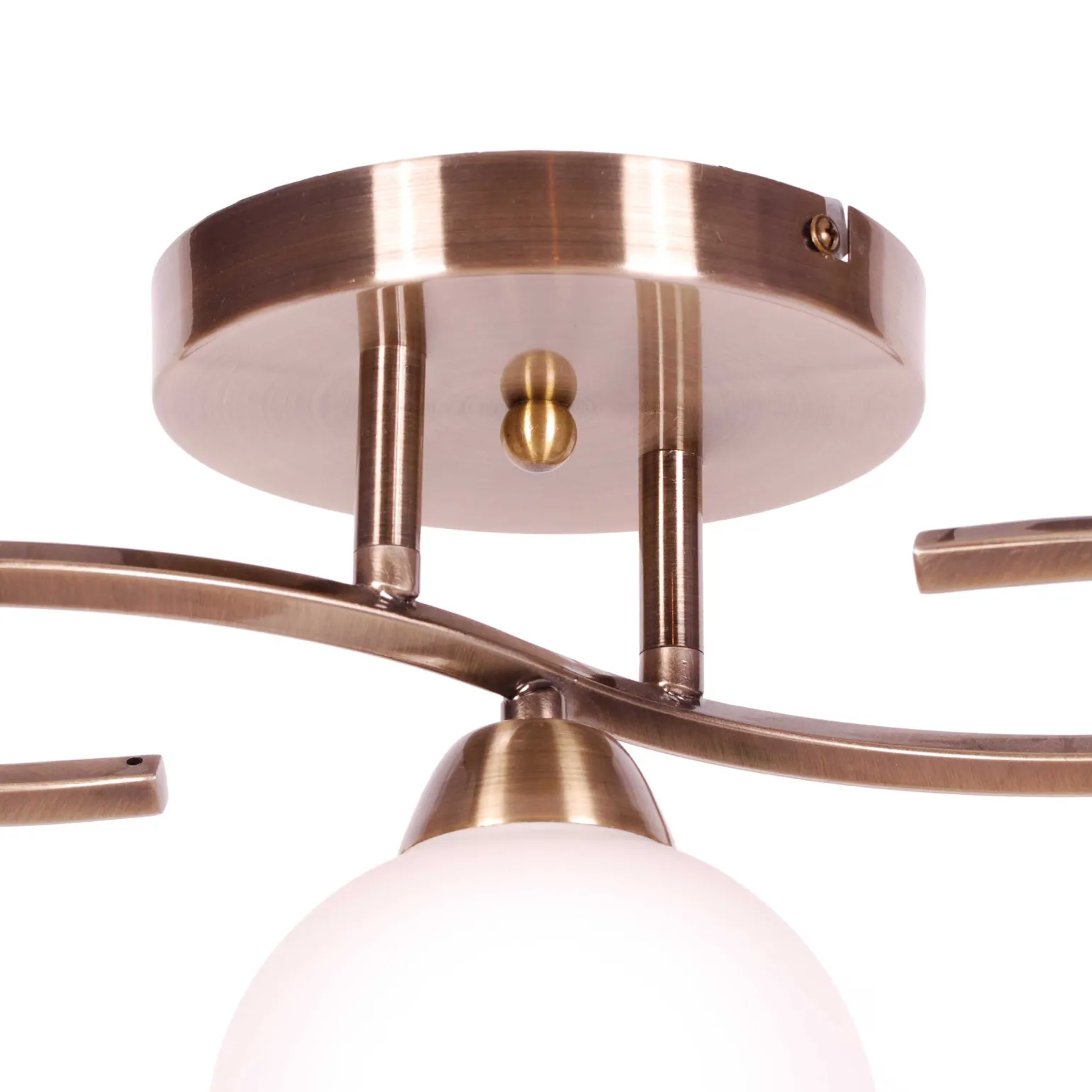 Sklep Kaja Lampa sufitowa z okrągłymi kloszami K-JSL-6084/3 AB LARA | Kaja