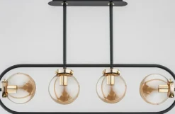 Best Lampa sufitowa z ozdobną obręczą i złotymi akcentami AL 62148 | Kaja Żyrandole Nowoczesne