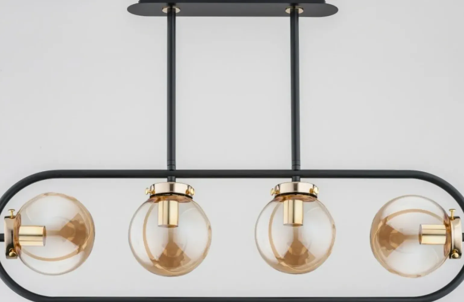 Best Lampa sufitowa z ozdobną obręczą i złotymi akcentami AL 62148 | Kaja Żyrandole Nowoczesne