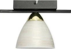 Sklep Kaja Lampa sufitowa z ozdobnym kloszem O3271 P1 CZA + ZL z serii BAFER