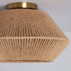 Sklep Kaja Lampa sufitowa z plecionym abażurem ABR-PLEDI BOHO | Kaja Oświetlenie