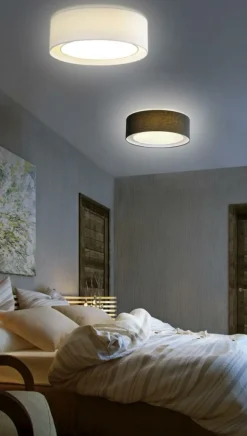 Cheap Lampa sufitowa z podwójnym abażurem ⌀50cm AZ2317 MILO | Kaja Żyrandole Nowoczesne