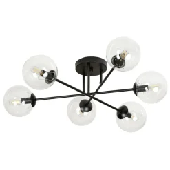 Cheap Lampa sufitowa z przezroczystymi kloszami 831/6B | Kaja Oświetlenie Żyrandole Nowoczesne