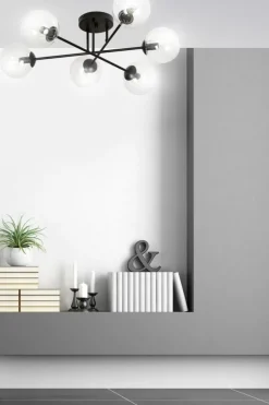 Cheap Lampa sufitowa z przezroczystymi kloszami 831/6B | Kaja Oświetlenie Żyrandole Nowoczesne