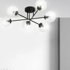 Cheap Lampa sufitowa z przezroczystymi kloszami 831/6B | Kaja Oświetlenie Żyrandole Nowoczesne