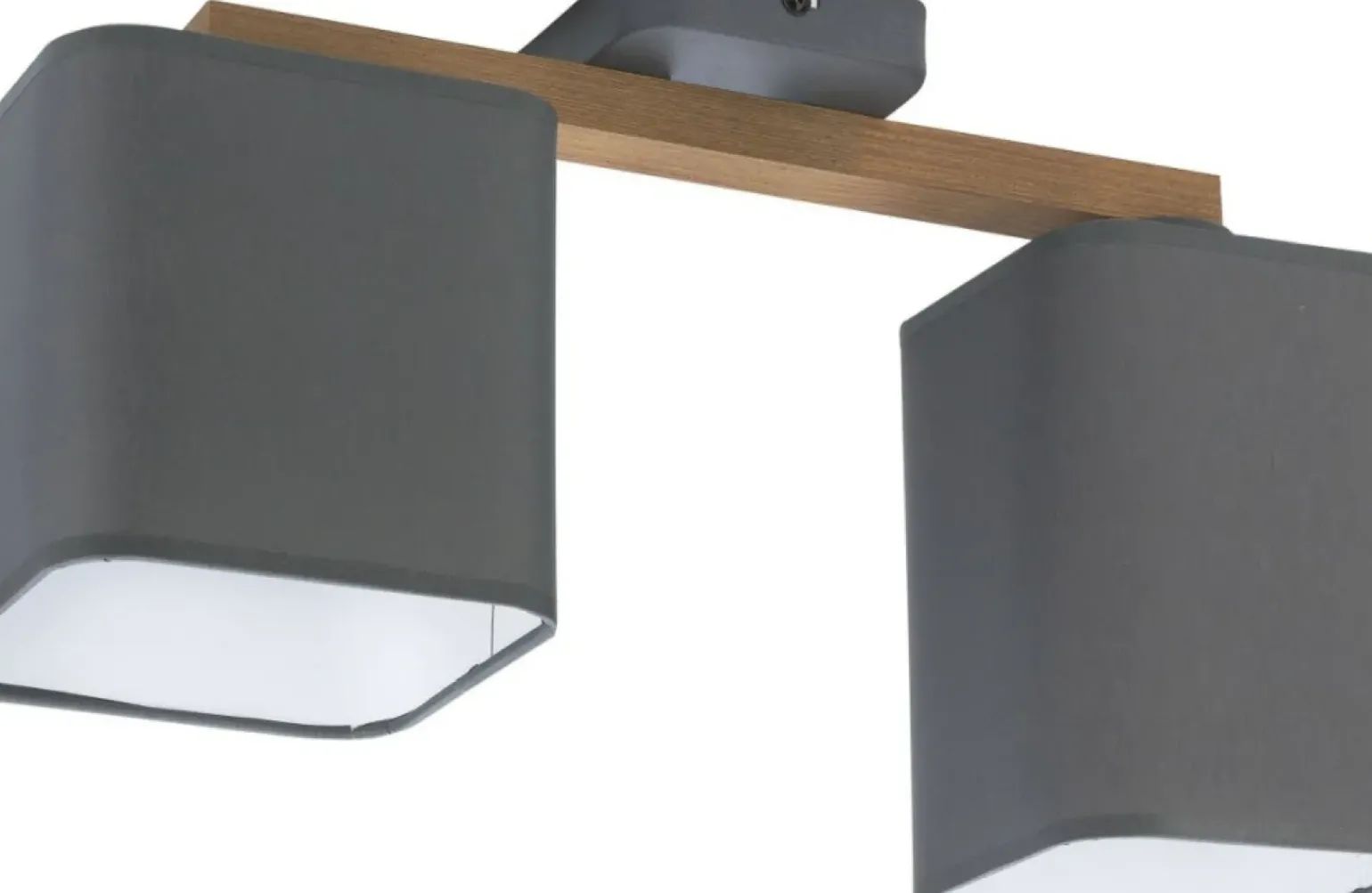 Fashion Lampa sufitowa z różnymi abażurami TK 4165 TORA GRAY | Kaja Żyrandole Nowoczesne