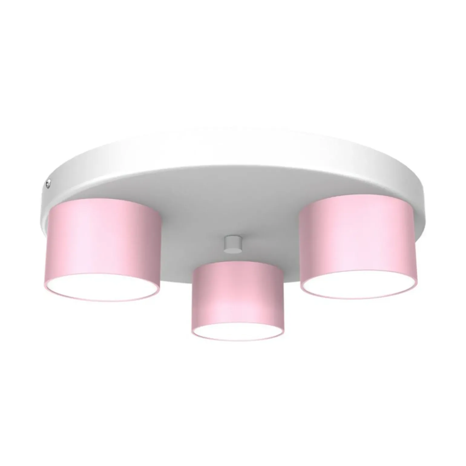 Clearance Lampa sufitowa z różowymi elementami MLP7556 z serii DIXIE | Kaja Oświetlenie Żyrandole Nowoczesne