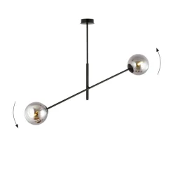 Fashion Lampa sufitowa z ruchomym ramieniem typu sztanga 1167/2 LINEAR | Kaja Żyrandole Nowoczesne