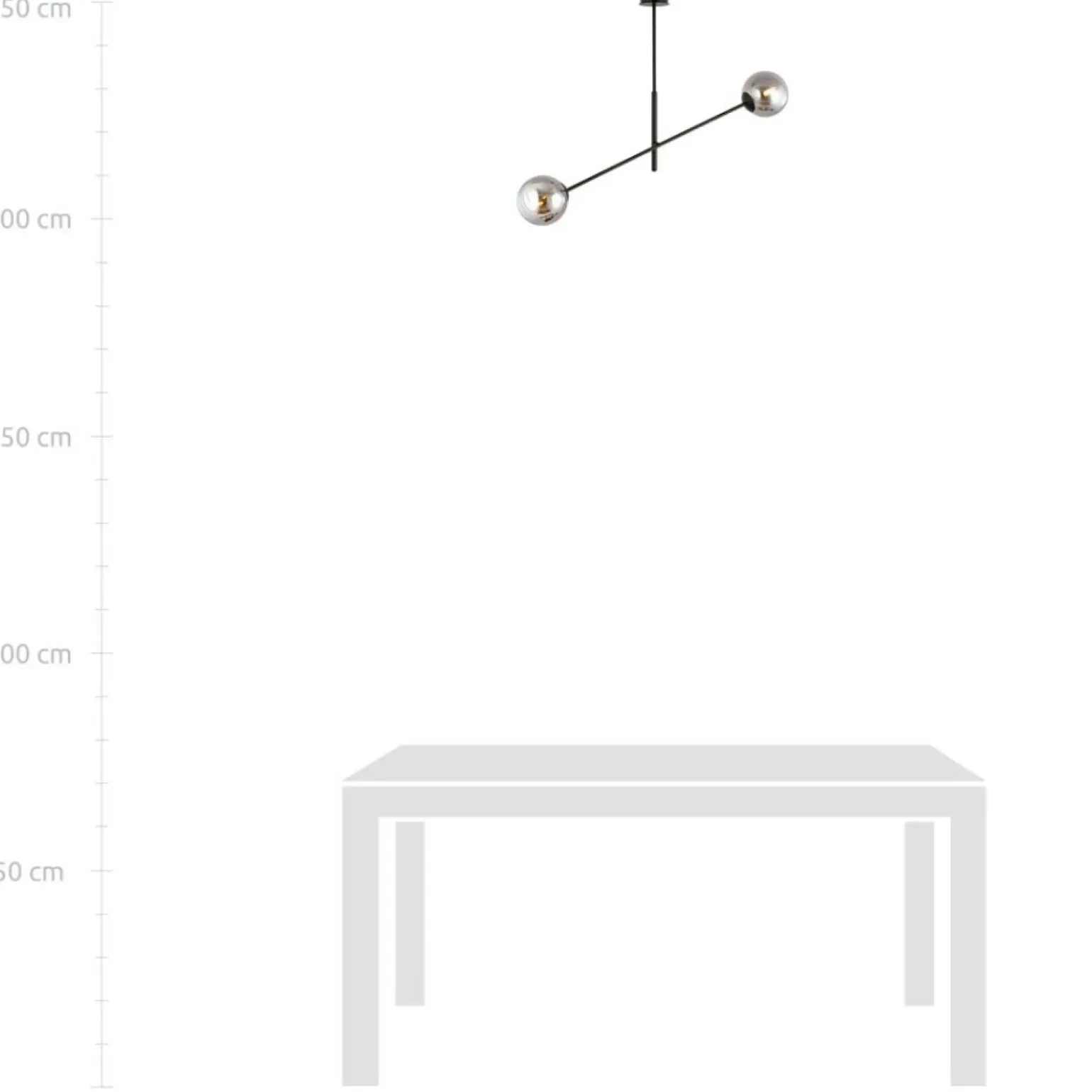 Fashion Lampa sufitowa z ruchomym ramieniem typu sztanga 1167/2 LINEAR | Kaja Żyrandole Nowoczesne