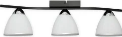 Sklep Kaja Lampa sufitowa z trzema kloszami O3253 P3 CZA + CH z serii FABER