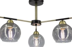 Sklep Kaja Lampa sufitowa ze szklanymi kloszami 2212/3 BL 21QG z serii CARO