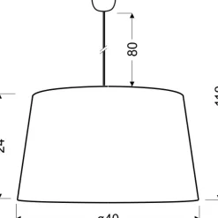 Sklep Kaja Lampa w odcieniach bieli i srebra 31-94462 TIGER | Kaja Oświetlenie