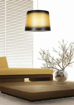 Sklep Kaja Lampa w odcieniach brązu, styl retro 31-29850 SANDY | Kaja Oświetlenie