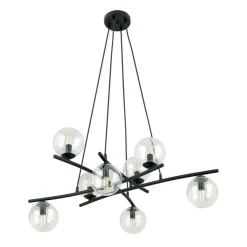 Best Sale Lampa wisząca dająca dużo światła, na 8 żarówek 1202/8 z serii ESSA Żyrandole Nowoczesne