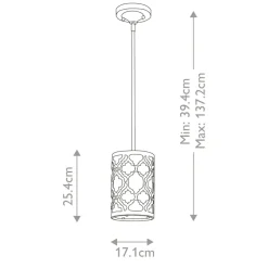 Cheap Lampa wisząca, dekoracyjna tuba GN-ARABELLA-MP z serii ARABELLA Żyrandole Nowoczesne