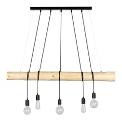 Best Lampa wisząca do industrialnej kuchni 69314504 TRABO LONG | Kaja Żyrandole Nowoczesne