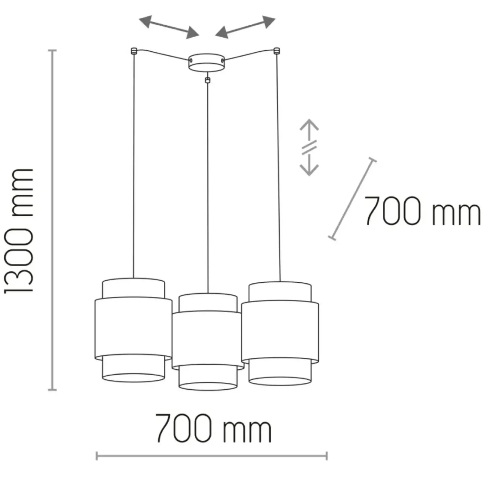 Cheap Lampa wisząca do rustykalnego salonu TK 6549 BOHO | Kaja Oświetlenie Żyrandole Nowoczesne