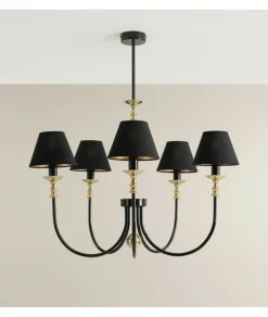 Sklep Kaja Lampa wisząca do salonu w stylu glamour 1118F1 z serii ROMA | Kaja