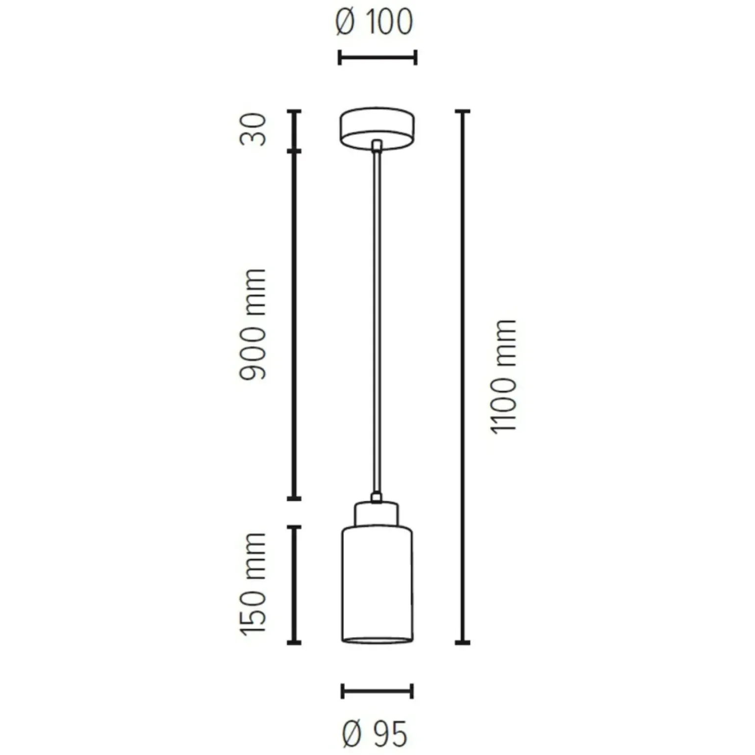 Best Sale Lampa wisząca drewniany zwis z białym kloszem 1720174 BOSCO | Kaja Żyrandole Nowoczesne