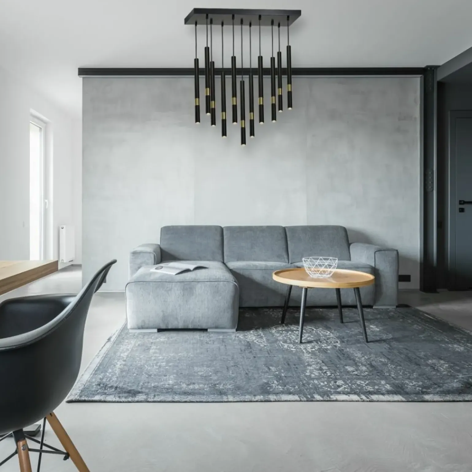 Store Lampa wisząca idealna do jadalni lub salonu MLP6386 z serii MONZA | Kaja Oświetl Żyrandole Nowoczesne