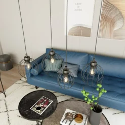 Best Sale Lampa wisząca idealna do nowoczesnej kuchni 1369/4 z serii NANDO Żyrandole Nowoczesne