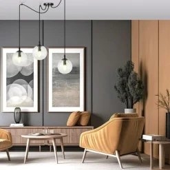 Clearance Lampa wisząca idealna do oświetlenia salonu 936/3 | Kaja Oświetlenie Żyrandole Nowoczesne
