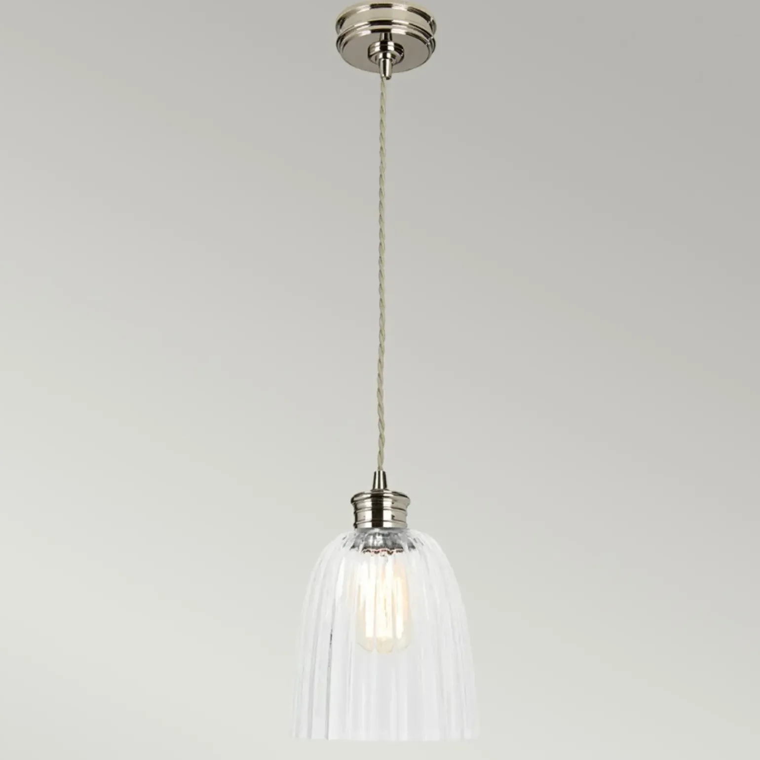 Fashion Lampa wisząca, kolor polerowany nikiel DOUILLE-P-PN z serii DOUILLE Żyrandole Nowoczesne