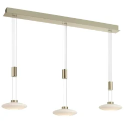 Cheap Lampa wisząca LED 3 źródła, barwa ciepła 2081-60 z serii LAUTADA Żyrandole Nowoczesne