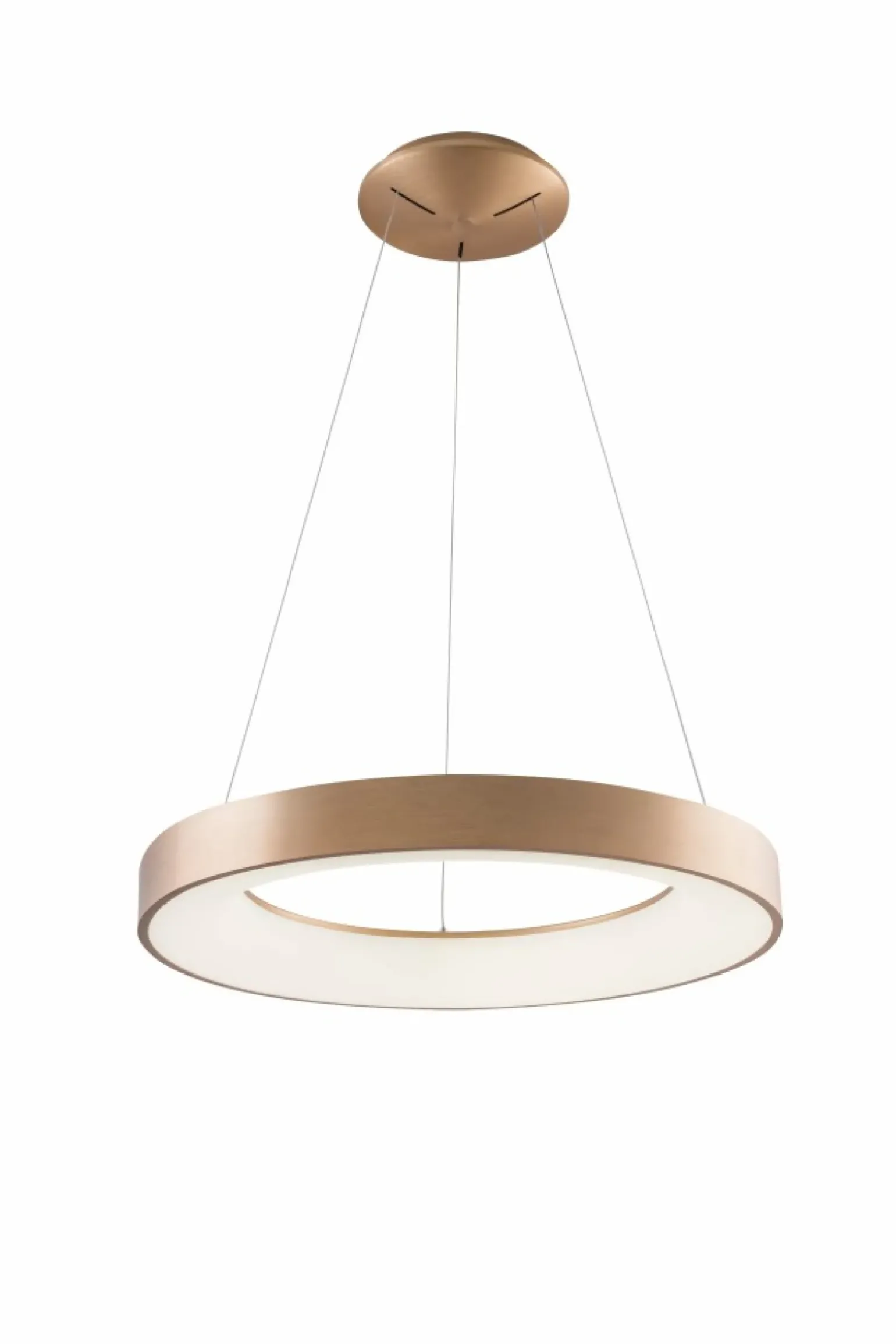 Discount Lampa wisząca LED do salonu ⌀59,5cm z pilotem AZ5009 SANTANA | Kaja Żyrandole Nowoczesne