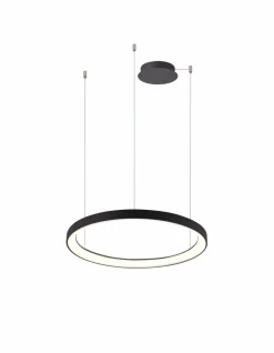 Flash Sale Lampa wisząca LED obręcz ⌀47,5cm ze ściemniaczem AZ5016 AGNES | Kaja Żyrandole Nowoczesne