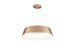 Shop Lampa wisząca LED w kolorze szczotkowanego złota AZ5095 EMMA | Kaja Żyrandole Nowoczesne