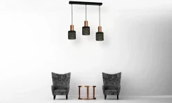 Cheap Lampa wisząca MLP3726 z serii ARES BLACK - MiLAGRO Żyrandole Nowoczesne