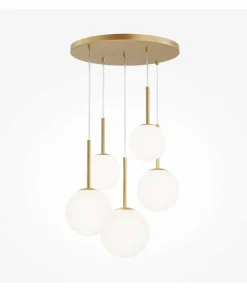 Best Sale Lampa wisząca modern glamour, do salonu MOD321PL-05G1 BASIC FORM Żyrandole Nowoczesne