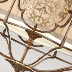 Flash Sale Lampa wisząca na łańcuszku, retro FE-MARCELLA-P z serii MARCELLA Żyrandole Nowoczesne